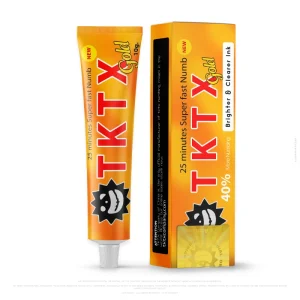 TKTX Gold 40 Creme Numbing Original - Loja Oficial da TKTX Company