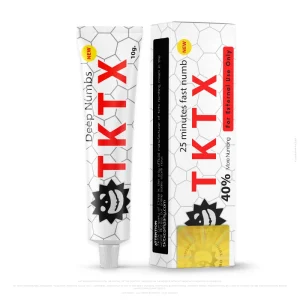 Crème anesthésiante TKTX White 40 originale - Boutique officielle de la société TKTX