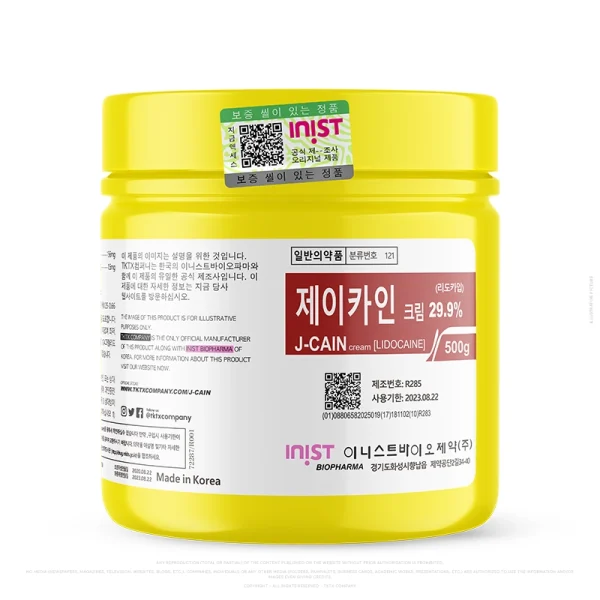 J-Cain Cream 29.9% Lidocaine
