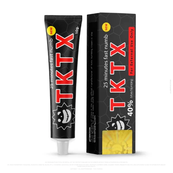 TKTX Black 40 Numbing Cream Original - TKTX Company Official Store