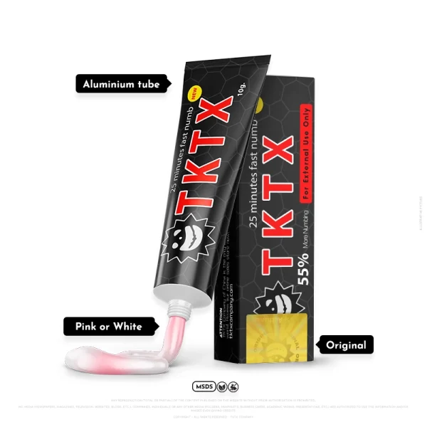 TKTX Black 55 Numbing Cream Original 004 - TKTX Company Official Store