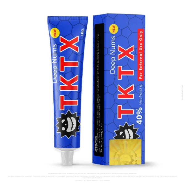 TKTX Blue 40 Numbing Cream Original - TKTX Company Official Store