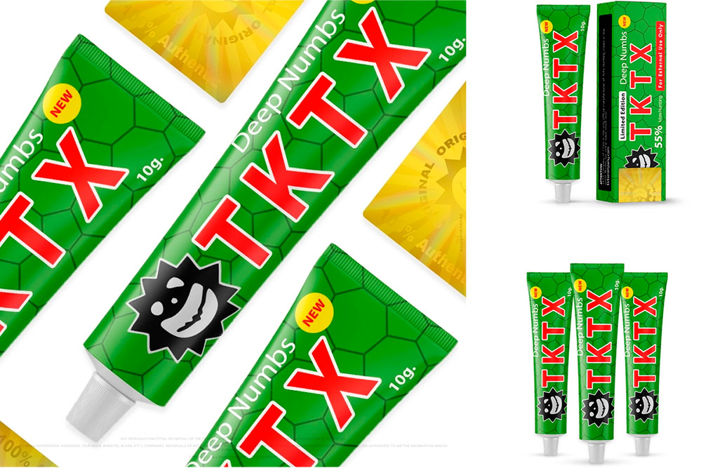 TKTX Green 55% Numbing Cream