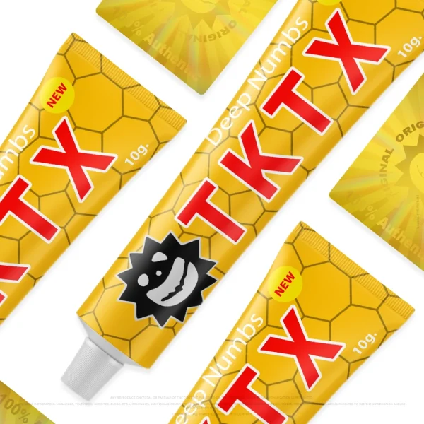 TKTX Yellow 40 Numbing Cream Original 002 - TKTX Company Official Store