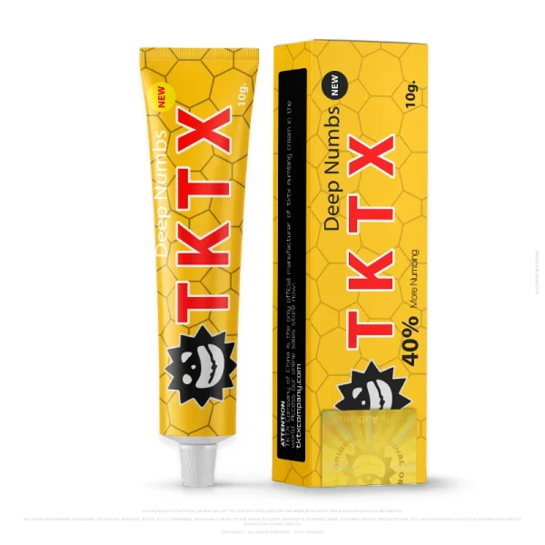 TKTX Yellow 40% Numbing Cream