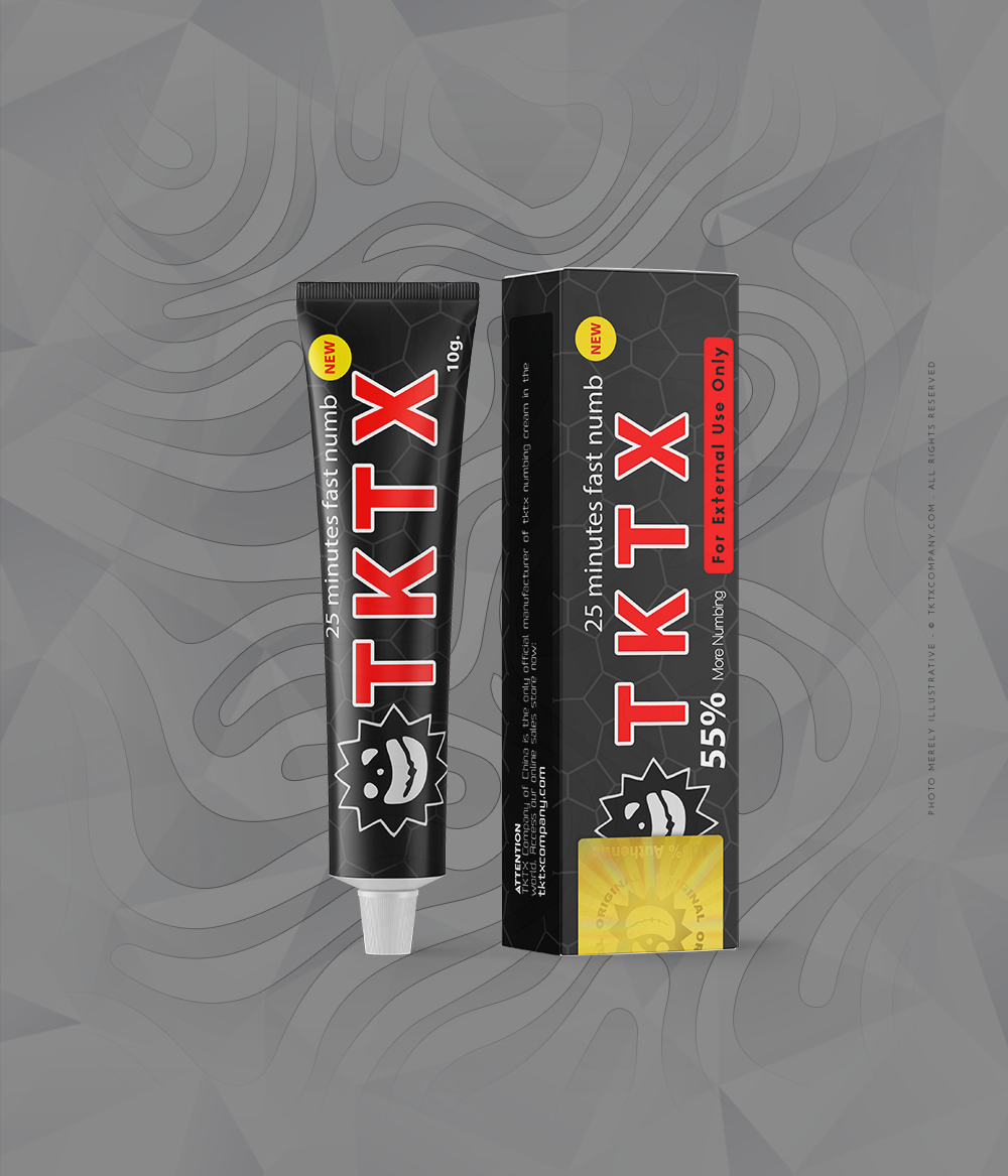 TKTX Black 55% Numbing Cream